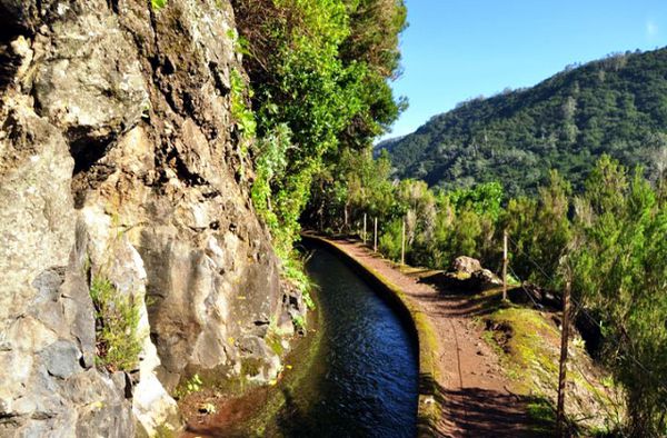 Wasserkanal auf Madeira