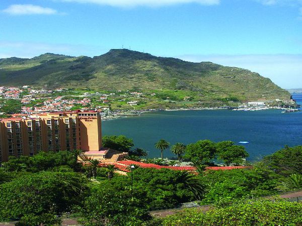 Blick auf die Bucht von Machico